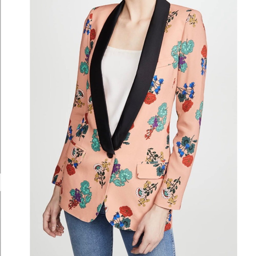 Smythe long shawl blazer